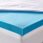 Novaform 3 in. SoFresh Gel Memory Foam Mattress Topper