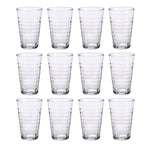 Duralex Tempered Glass 500 mL (17oz) Drinkware Set, 12-piece