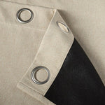 Safdie & Co. Tonal Heavyweight Room Darkening Curtain Panel, 2-panel