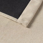 Safdie & Co. Tonal Heavyweight Room Darkening Curtain Panel, 2-panel