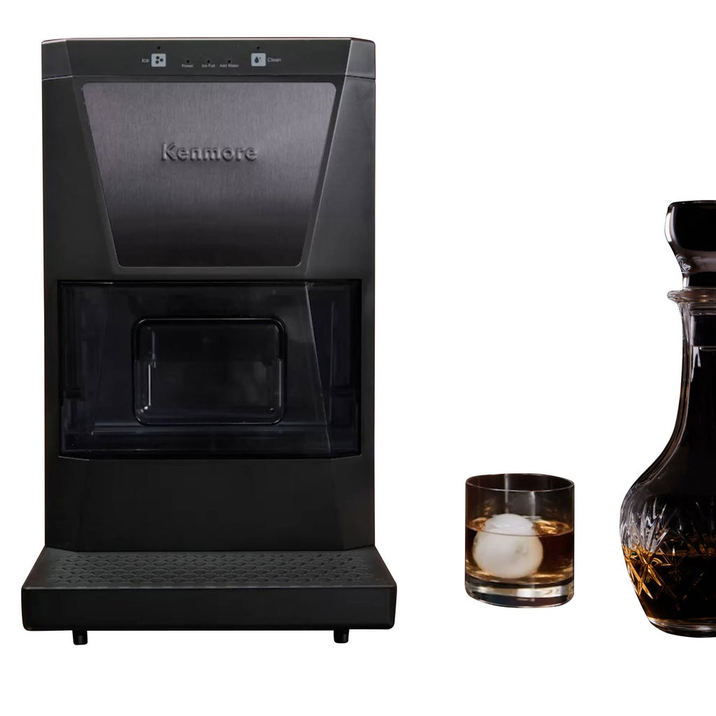 Kenmore Countertop Clear Sphere Ice Ball Maker