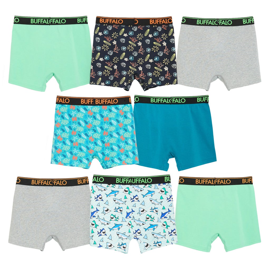 Buffalo Boys Boxer Brief, 8-pack