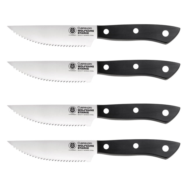 Cuisinepro Wolfgang Starke Steak Knife Set, 4-piece