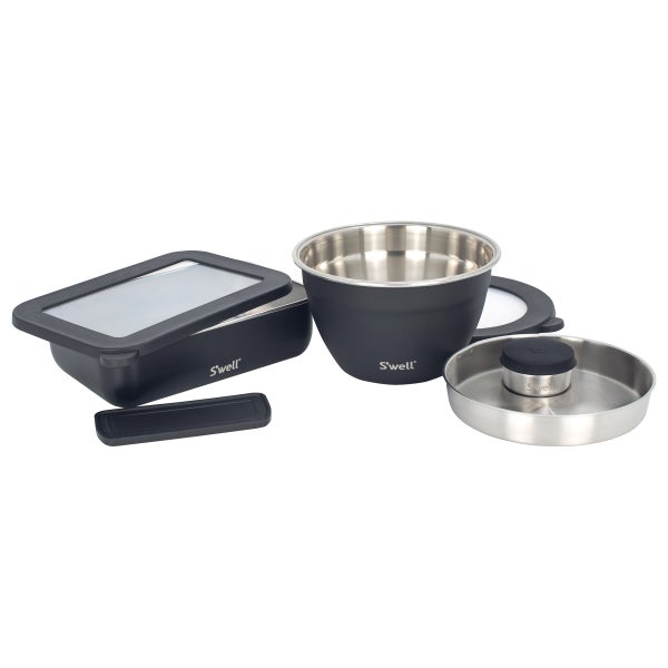S’well 1.7 L (60 oz) Bento Box and 1.9 L (64 oz) Salad Bowl Set