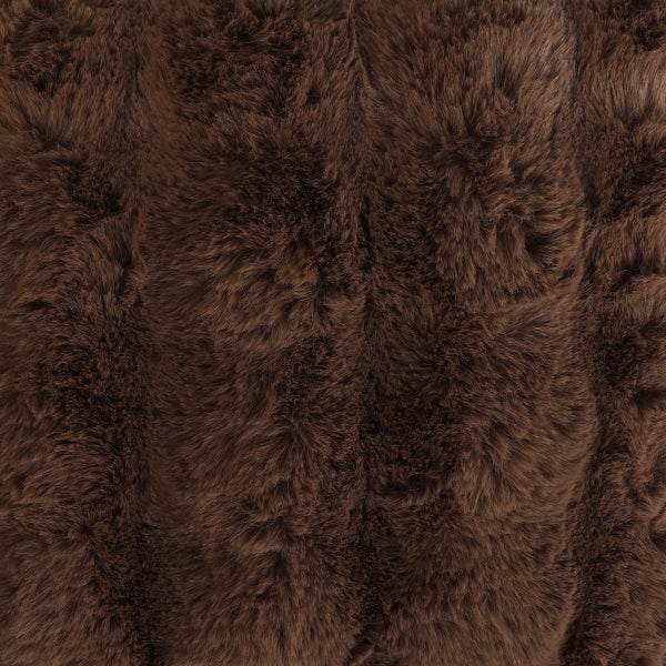 Oasis Home by Nemcor Luxe Faux Fur Decorative Pillow, 2-pack