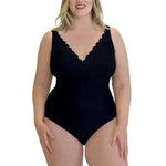 Roots Women’s Scalloped One Piece Swimsuit