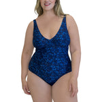 Roots Women’s V-Neck One Piece Swimsuit