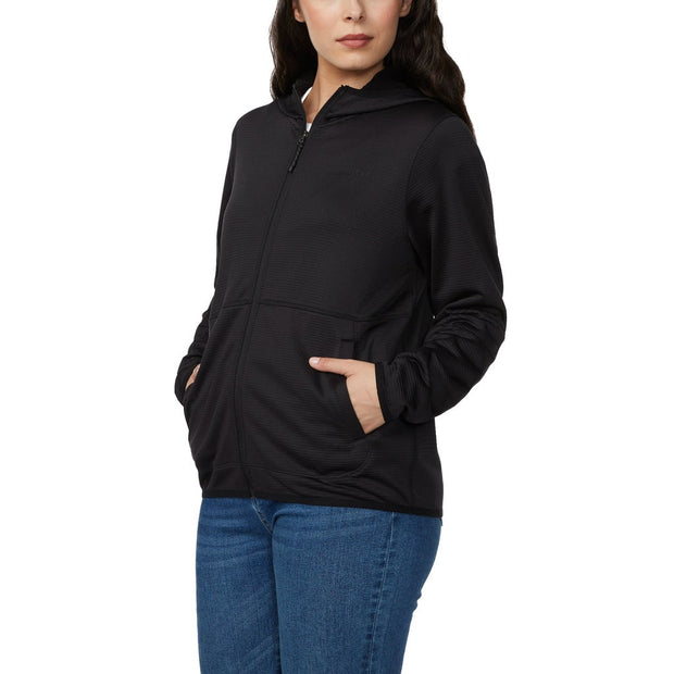 Merrell Women's Grid Fleece Full Zip Hoodie