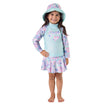 UV Skinz Toddler 3-piece Swim Set - Light Blue
