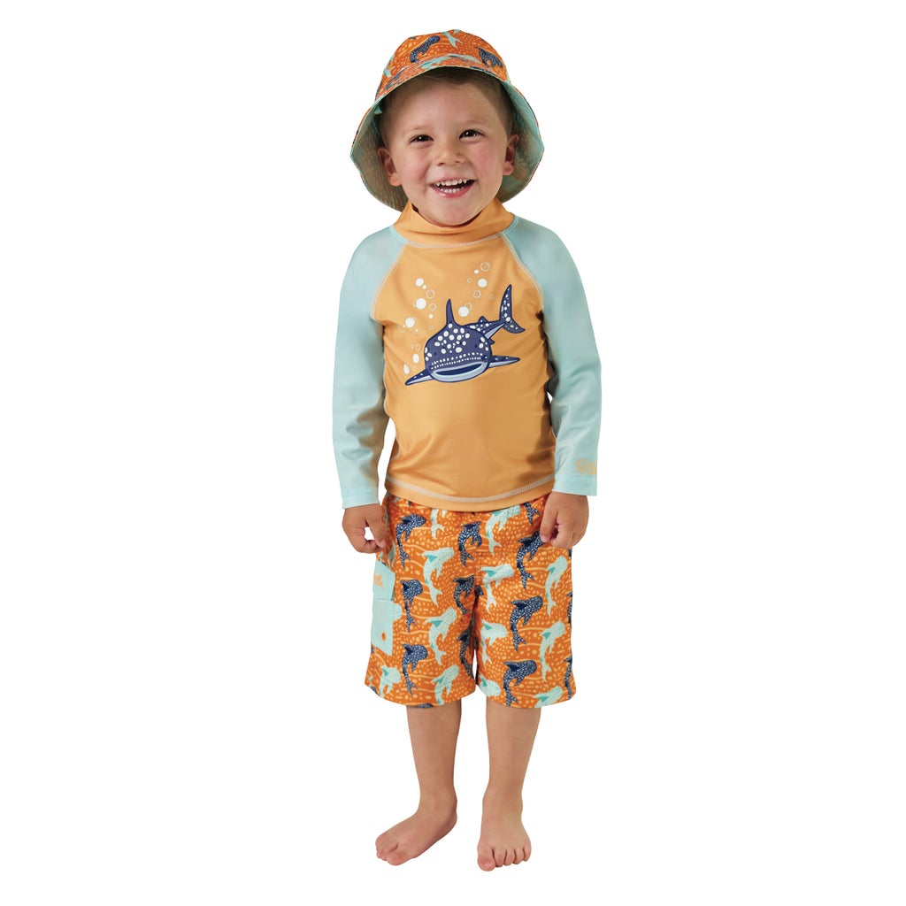 UV Skinz Toddler 3-piece Swim Set - Orange