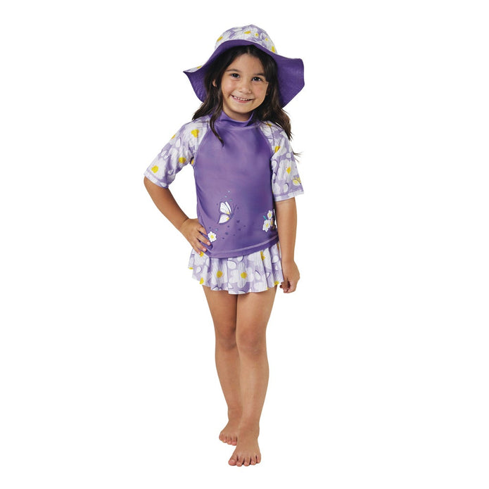 UV Skinz Toddler 3-piece Swim Set - Purple