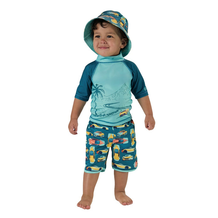 UV Skinz Toddler 3-piece Swim Set - Teal