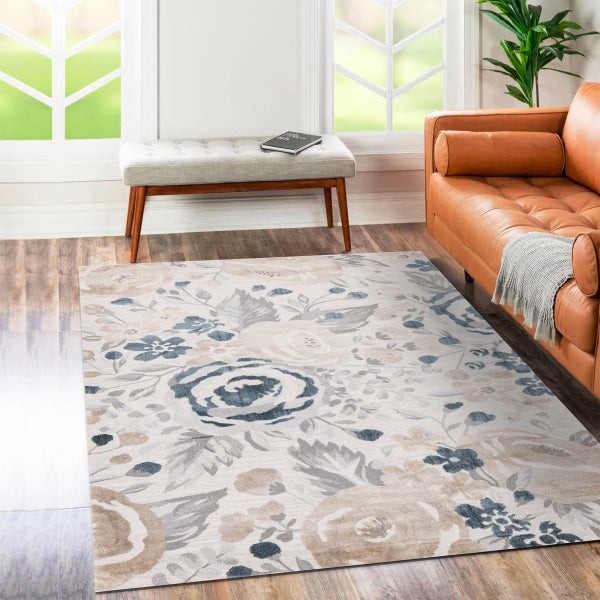 Viana Jardin Collection Blossom Indoor Area Rug