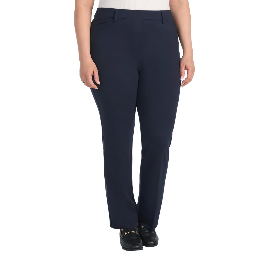 Dalia Women's Pull on Straight Leg Ponte Pant