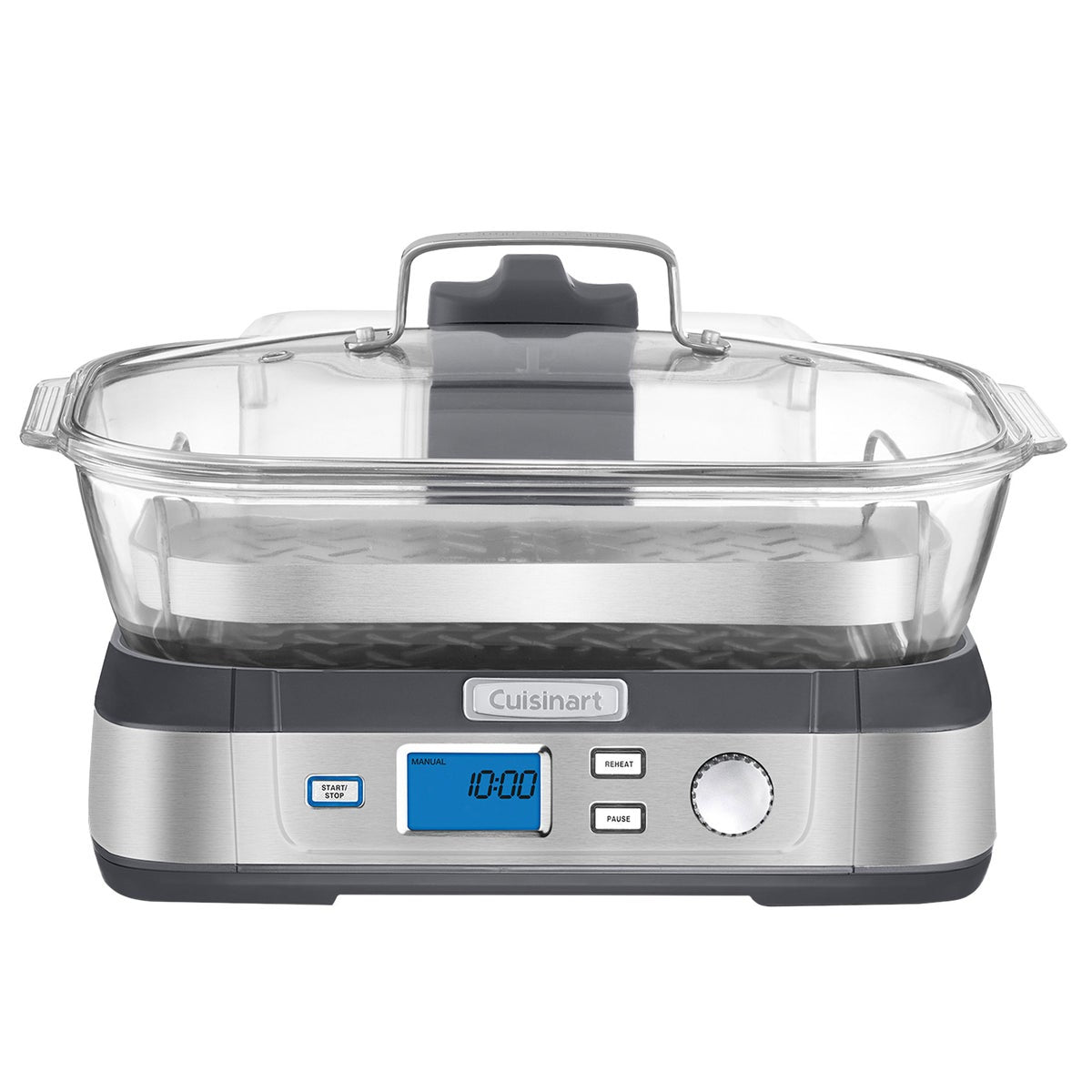 Cuisinart CookFresh Digital Glass Steamer with 2-piece Tong Set