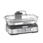 Cuisinart CookFresh Digital Glass Steamer with 2-piece Tong Set