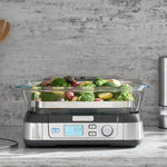 Cuisinart CookFresh Digital Glass Steamer with 2-piece Tong Set