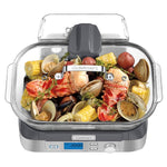 Cuisinart CookFresh Digital Glass Steamer with 2-piece Tong Set