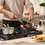 Lagostina Artigiano 3-Ply Clad Hammered Stainless Steel Cookware Set, 8-pieces
