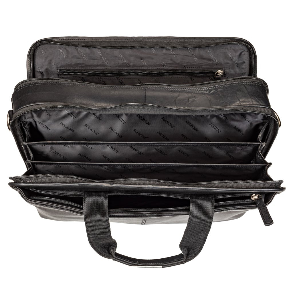 Mancini - Leather Briefcase
