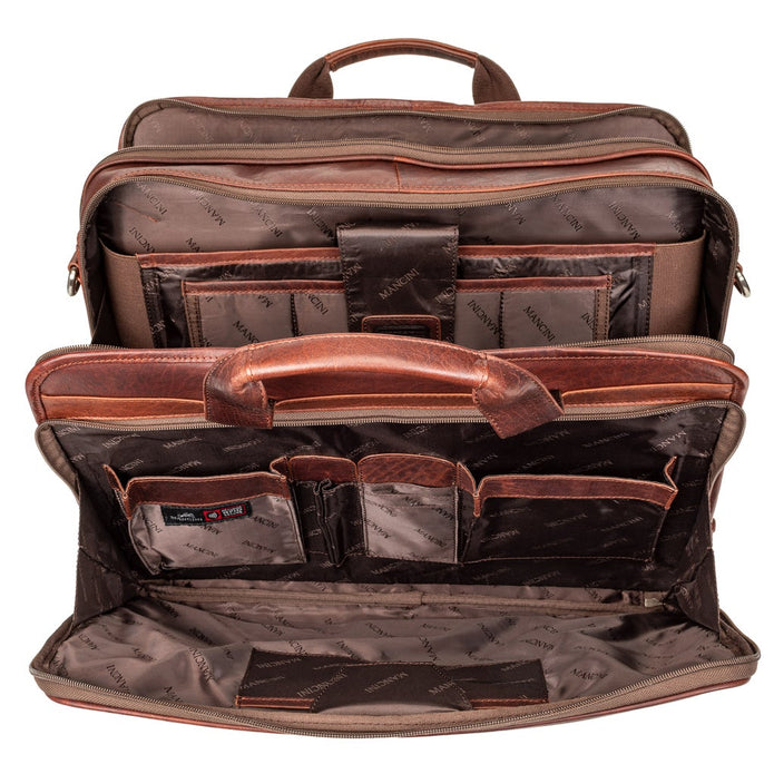 Mancini - Leather Briefcase