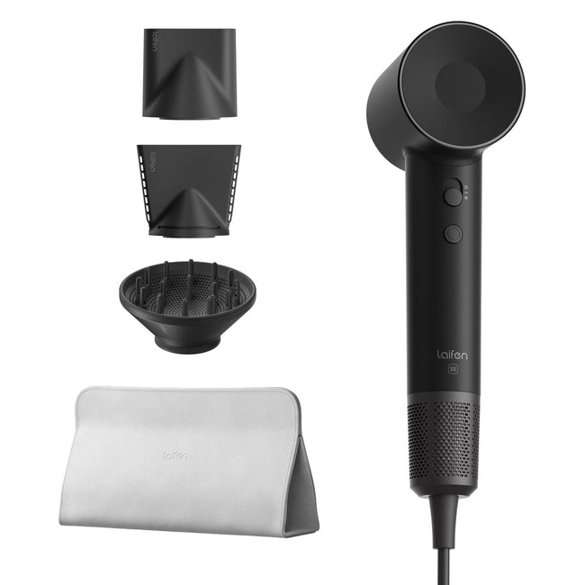 Laifen Swift SE Hair Dryer with 3 Nozzle Attachments and Storage Bag
