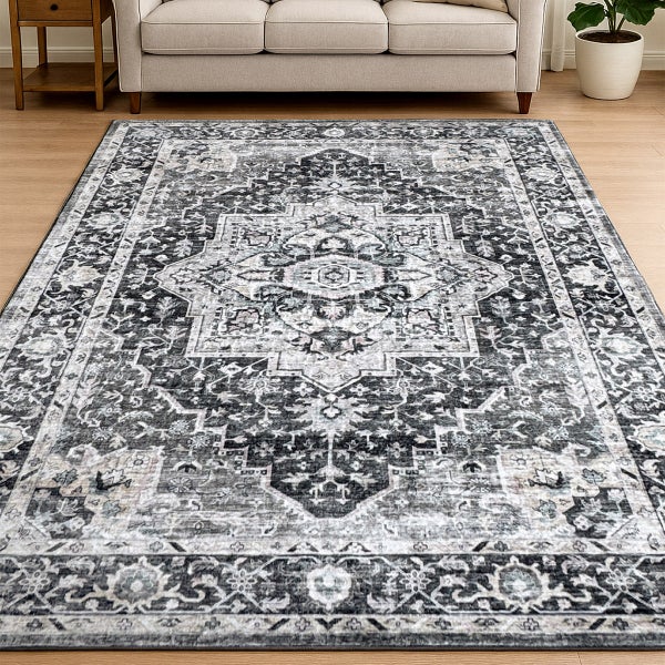 Viana Loomie Cypress Washable Indoor Area Rug