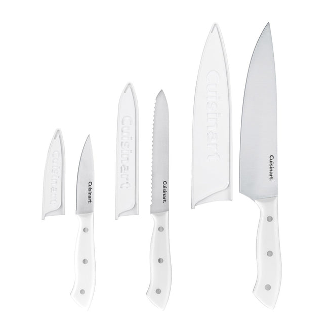 Cuisinart Triple-Rivet Knife Set with Sheaths, 3-piece