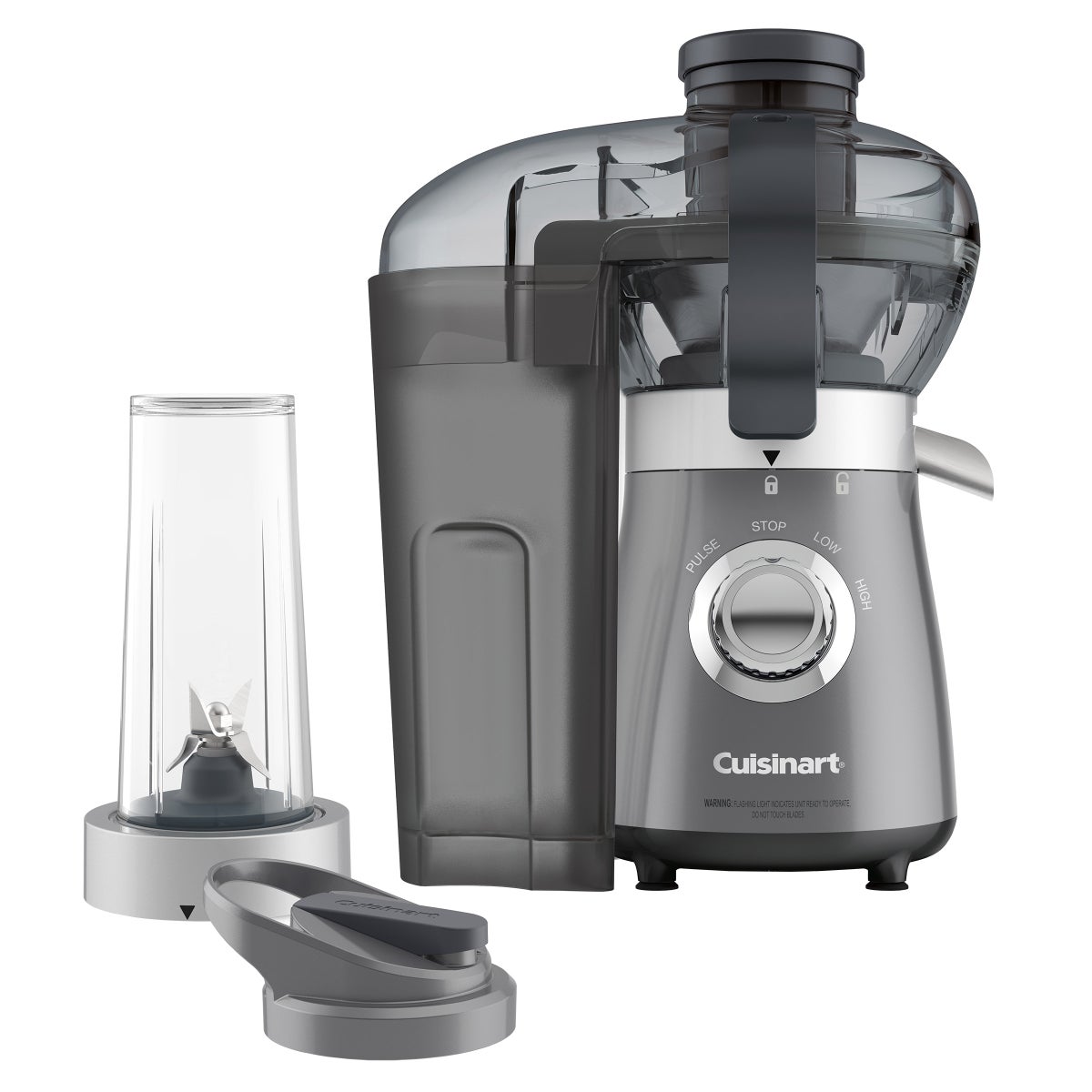 Cuisinart SmartPower Compact Blender & Juice Extractor, with 16 oz. Travel cup and 9-piece Straw Set