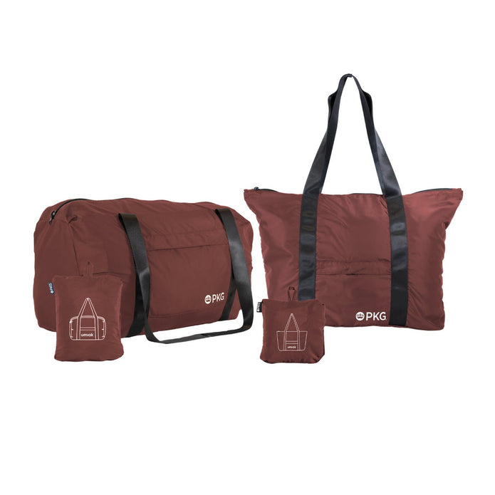 PKG - Umiak 2-piece Packable Travel Set, Duffle Bag & Tote