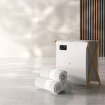 Homedics Collapsible XL Towel, Blanket, Sock Warmer, Luxe Spa Edition