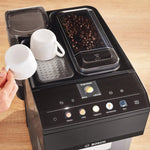 Bosch 500 Series: Fully Automatic Espresso, with Built-In Grinder, Ground & Whole Beans
