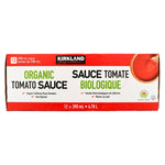 Kirkland Signature Organic Tomato Sauce, 12 × 398 mL
