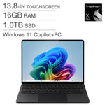 Microsoft Surface Copilot+ PC 13.8-in. Touchscreen Laptop, Qualcomm Snapdragon X Plus X1P-64-100 – 16GB RAM, 1TB SSD, Qualcomm Adreno