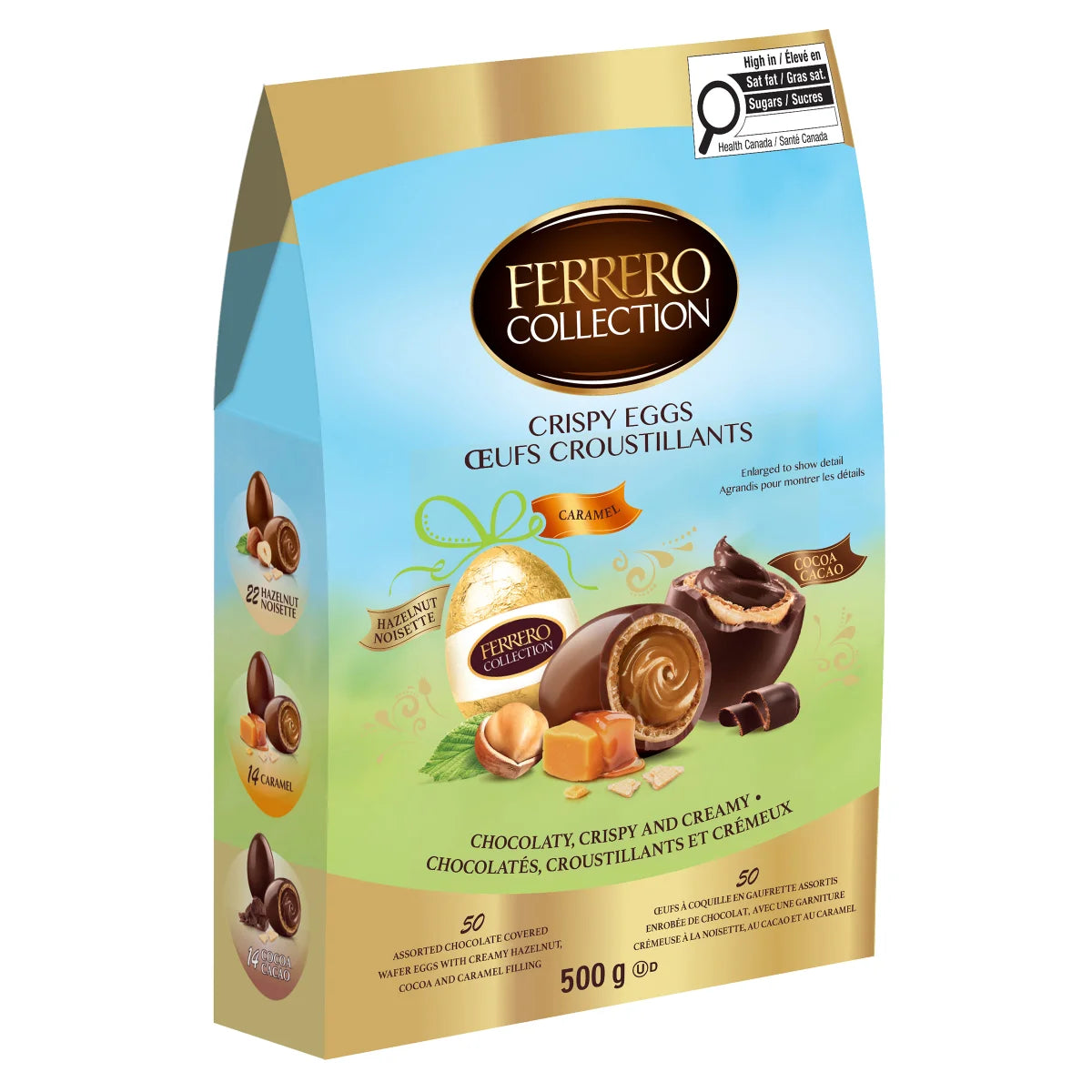 Ferrero Collection Chocolate Covered Wafer Eggs, 500 g