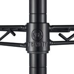 TRINITY 4-Tier NSF Black Shelving Rack