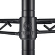 TRINITY 4-Tier NSF Black Shelving Rack