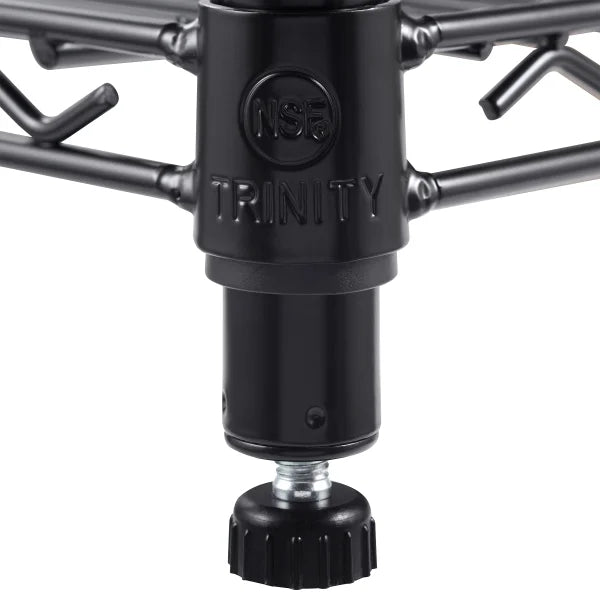 TRINITY 4-Tier NSF Black Shelving Rack