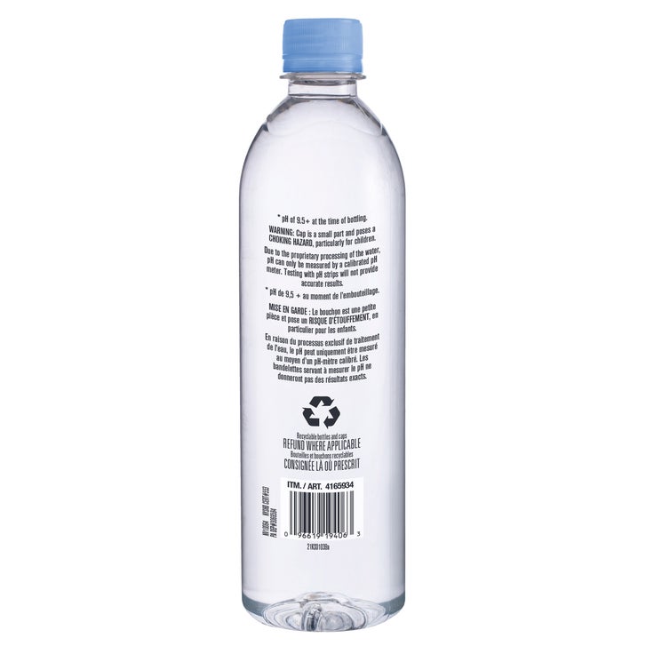 Kirkland Signature Ionized Alkaline Spring Water, 18 x 1 L