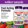 webber naturals Glucosamine with NEM® Natural Eggshell Membrane 750/250 mg -- 2 x 60 Tablets