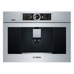 Bosch 800 Series 24 in. Stainless Steel Electric Built-in Coffee Machine with Home Connect
