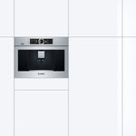 Bosch 800 Series 24 in. Stainless Steel Electric Built-in Coffee Machine with Home Connect