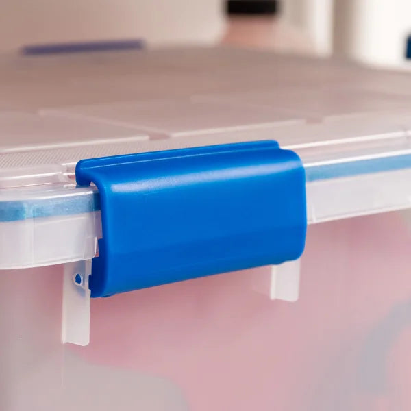 IRIS 44 Quart WeatherPro Storage Bin, 4-pack