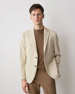 Slim-Fit Knit Blazer