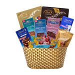 Lindt & Ghirardelli Gift Basket, 4 pack