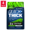Scotts Turf Builder Quick + Thick Grass Seed Sun-Shade Mix, 1.2kg, 4-pack
