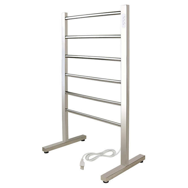 WarmlyYours Ibiza Freestanding Towel Warmer