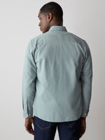 Long-Sleeve Textured Shirt