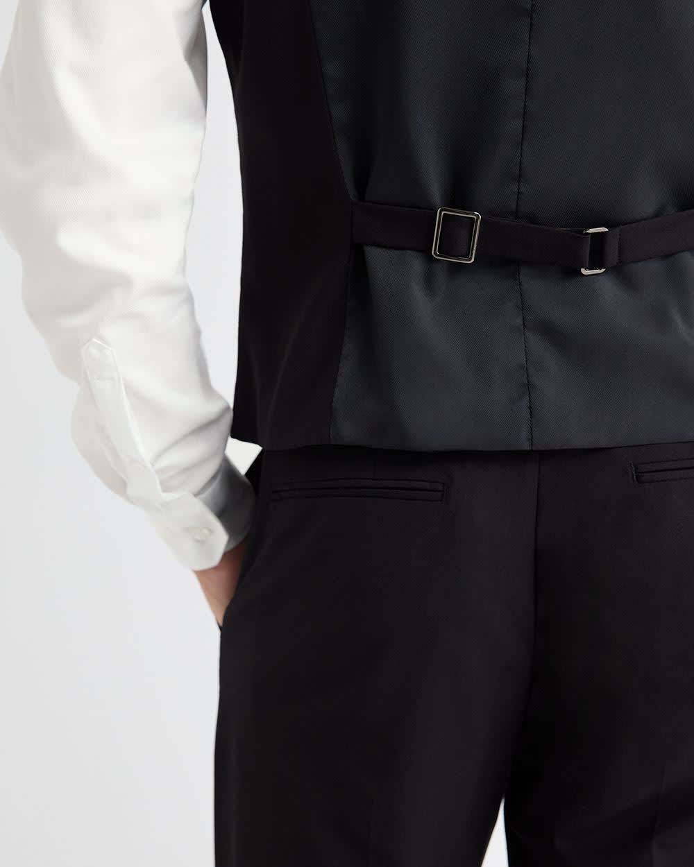 Wool-Blend Suiting Vest