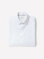 Tailored Fit Solid Twill Dress Shirt